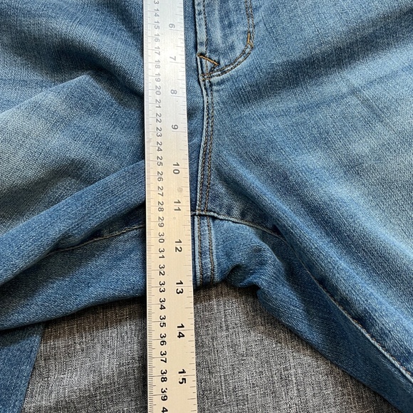 Judy Blue Wide Leg Jeans - Women's Size 14W - Blue - Picture 9 of 10